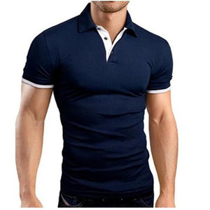 Fashion Concise Men's Shirt Casual Slim Fit Short Sleeve T Shirt Top Mens T Shirts New Summer poleras hombre camiseta MY103