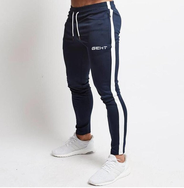 2019 Summer New Fashion Thin section Pants Men Casual Trouser Jogger Bodybuilding Fitness Sweat Time limited Sweatpants